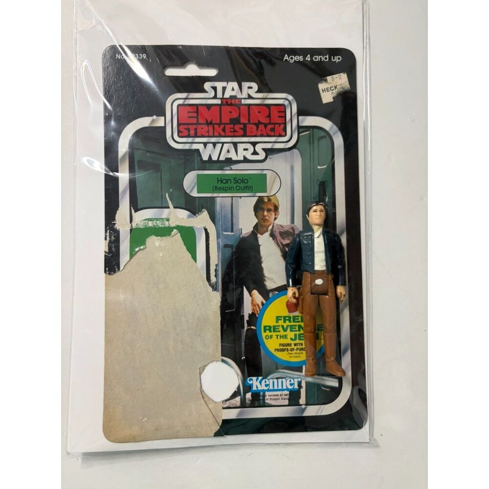 Vtg 1980 Kenner Star Wars empire Strikes Back Han Solo Bespin outfit